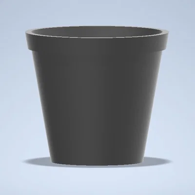 Chậu trồng cây mini tối giản (Small Functional Flower Pot) cho bàn làm việc