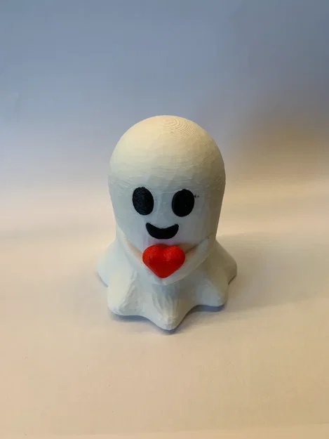 Ma dễ thương cầm trái tim (Không cần support / dễ in) - Image 1