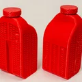 Bộ Chai Hút Ẩm Nắp Vặn Ren cho AMS (AMS Threaded Desiccant Bottles/Holder Set) - Thumbnail 5