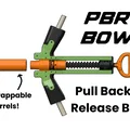 PBR Bow – Nerf Blaster in 3D (Pull Back and Release) - Thumbnail 1