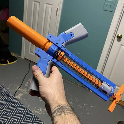 PBR Bow – Nerf Blaster in 3D (Pull Back and Release)