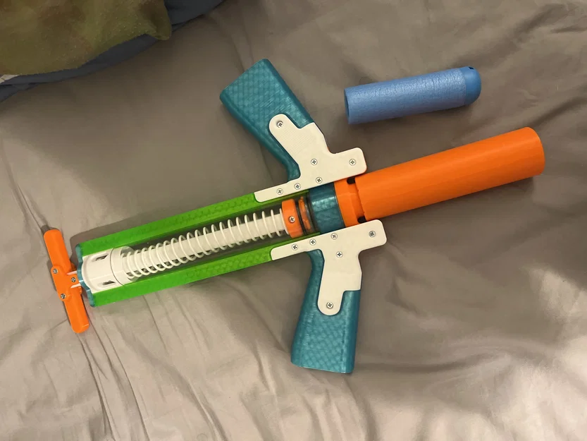 PBR Bow – Nerf Blaster in 3D (Pull Back and Release) - Image 8