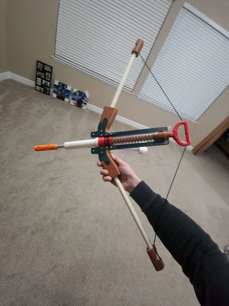 PBR Bow – Nerf Blaster in 3D (Pull Back and Release) - Image 9