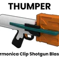 Thumper - Harmonica Clip Shotgun Blaster (Nerf Homemade) - Thumbnail 1