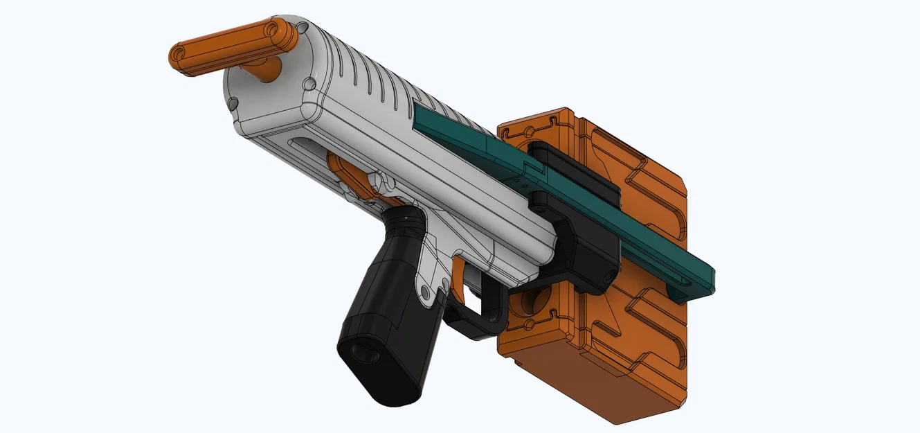 Thumper - Harmonica Clip Shotgun Blaster (Nerf Homemade) - Image 20