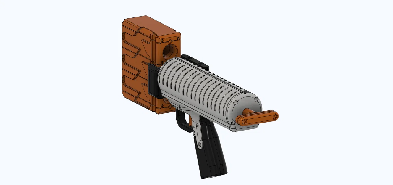 Thumper - Harmonica Clip Shotgun Blaster (Nerf Homemade) - Image 21