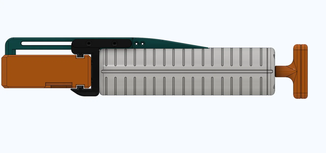 Thumper - Harmonica Clip Shotgun Blaster (Nerf Homemade) - Image 24