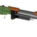 METRIC VER. SLAB - Silly's Lever Action Blaster (Nerf Homemade) bản Metric - Thumbnail 2