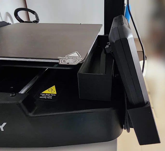 Ender 3 v3 SE/KE: Setup bên phải (Nebula Pad/màn hình, đồ nghề, khay) - Image 2