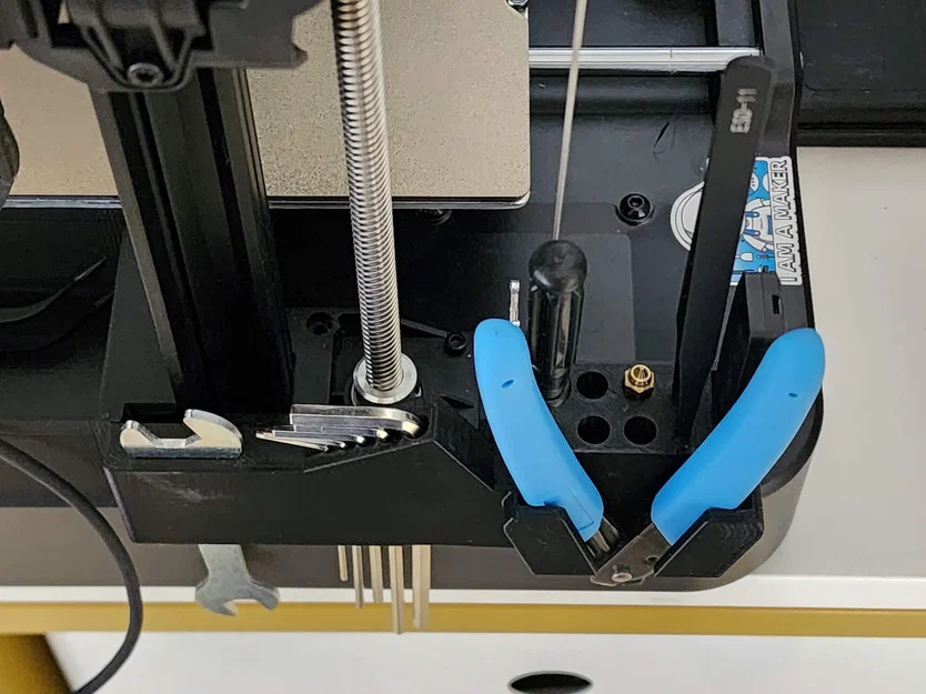 Ender 3 v3 SE/KE: Setup bên phải (Nebula Pad/màn hình, đồ nghề, khay) - Image 3
