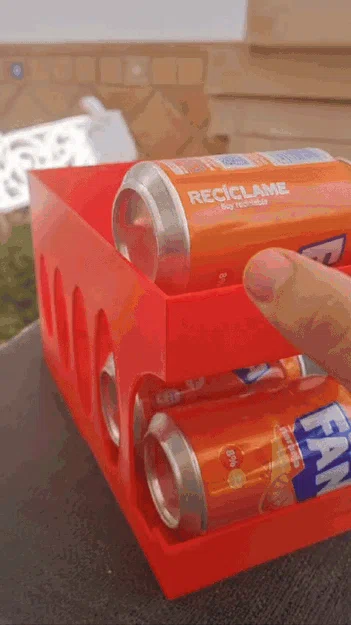 ECODROP – Khay phân phối lon 2 tầng cho portable cooler - Image 1