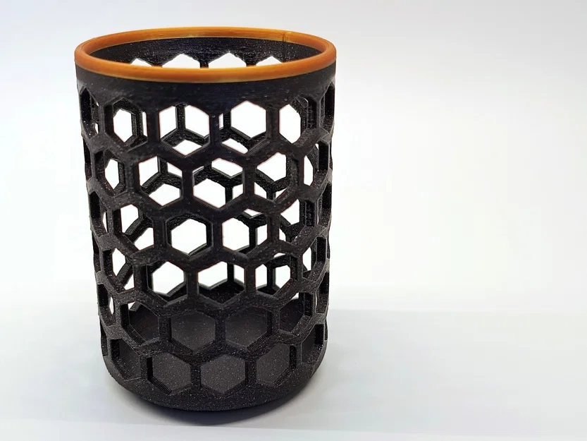Ống đựng bút chì (Pencil holder) lục giác - Image 3