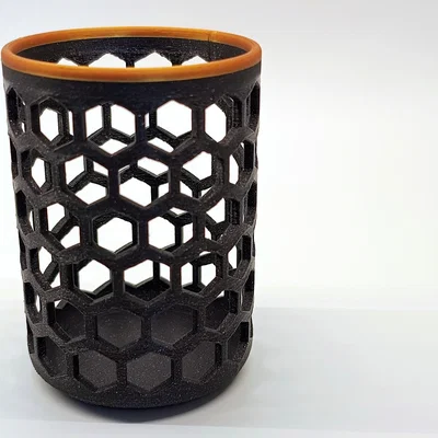 Ống đựng bút chì (Pencil holder) lục giác
