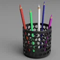 Ống đựng bút chì (Pencil holder) lục giác - Thumbnail 6