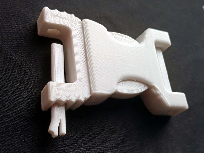 Side-Release Buckle – Pin & Ladder Lock – 24 mm – in 3D hoàn toàn - Image 4