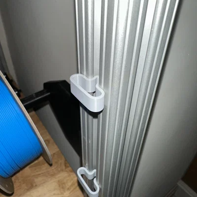 Kẹp quản lý dây cáp 15 series 8020 in 3D siêu gọn gàng