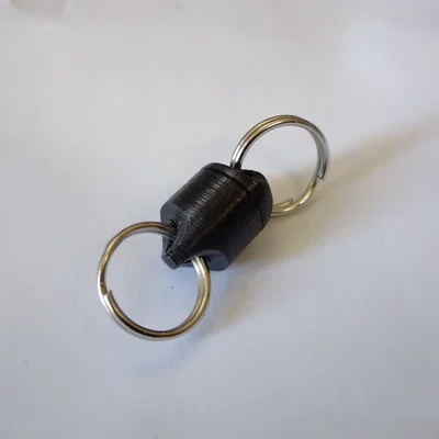 Móc khóa tháo nhanh nam châm dạng tham số (Parametric magnetic quick release keychain)