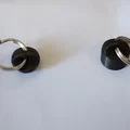 Móc khóa tháo nhanh nam châm dạng tham số (Parametric magnetic quick release keychain) - Thumbnail 2