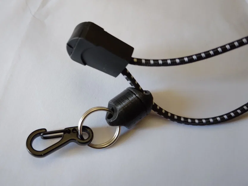 Móc khóa tháo nhanh nam châm dạng tham số (Parametric magnetic quick release keychain) - Image 3