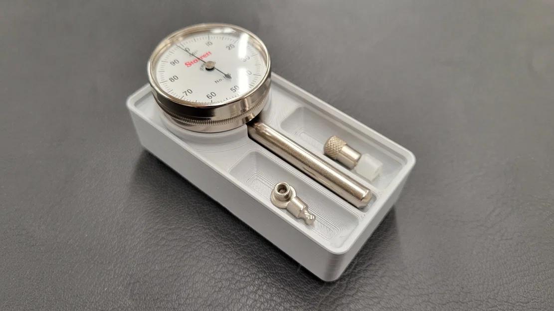 Khay lưu trữ Starrett 196 Back-Plunge Indicator theo chuẩn Gridfinity - Image 1