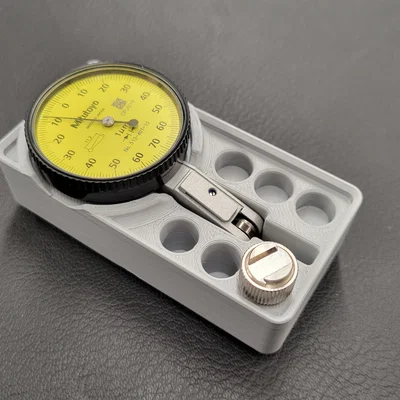 Khay 3D Gridfinity cho Mitutoyo 40mm Face Dial Test Indicator