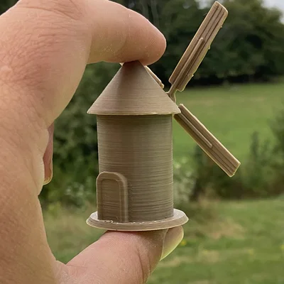 Cối xay gió mini (miniature windmill)