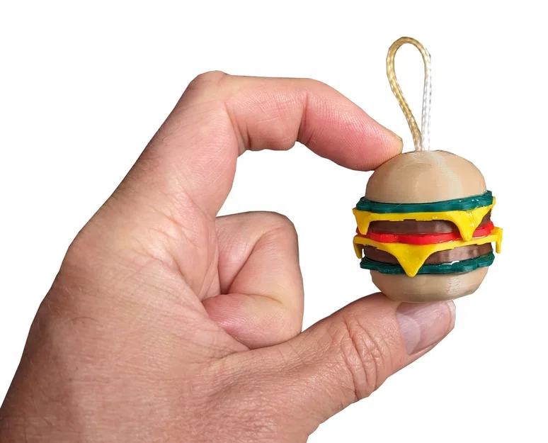 Móc khóa burger (Burger keychain) - Image 2