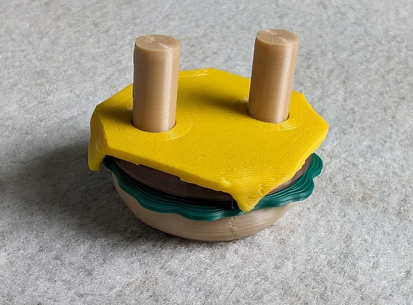 Móc khóa burger (Burger keychain) - Image 17