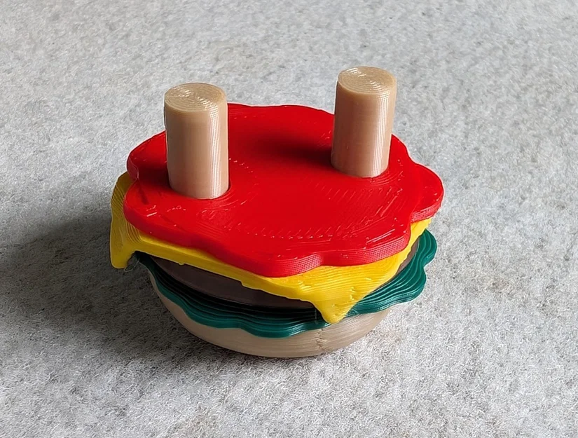 Móc khóa burger (Burger keychain) - Image 18