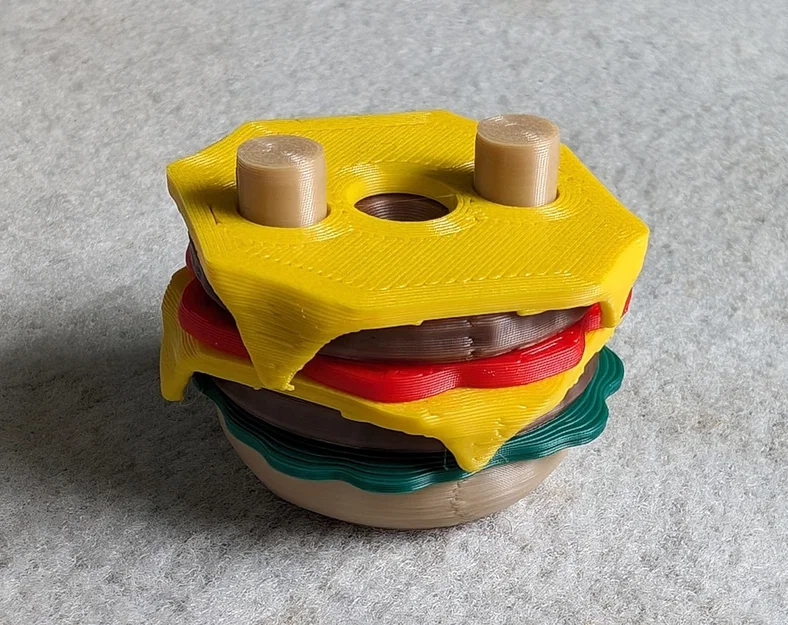 Móc khóa burger (Burger keychain) - Image 20