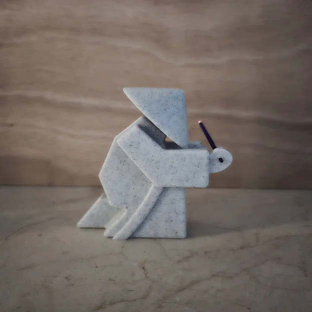 Giá đỡ nhang Samurai (Samurai incense holder) độc đáo - Image 1