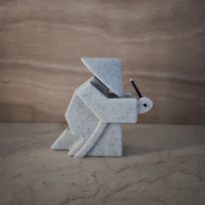 Giá đỡ nhang Samurai (Samurai incense holder) độc đáo