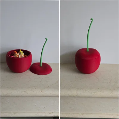 Hộp cất đồ hình Cherry (Cherry stash box)