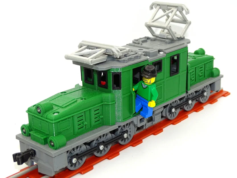 Đầu máy Crocodile có phanh hoạt động (working brakes) - Image 1