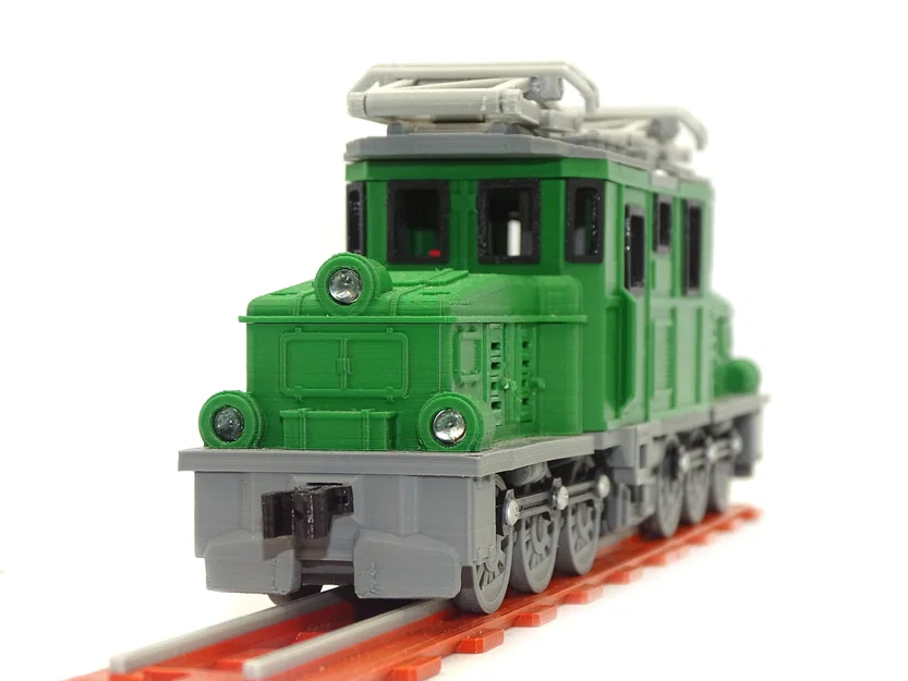 Đầu máy Crocodile có phanh hoạt động (working brakes) - Image 2