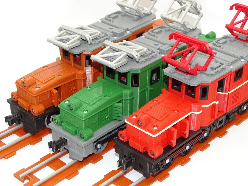 Đầu máy Crocodile có phanh hoạt động (working brakes) - Image 5