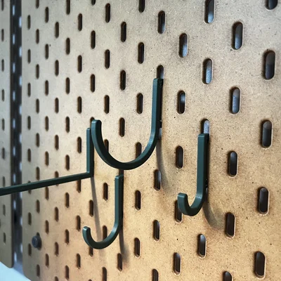 Bộ sưu tập móc treo đa năng cho bảng lỗ Ikea Skadis (In 3D)