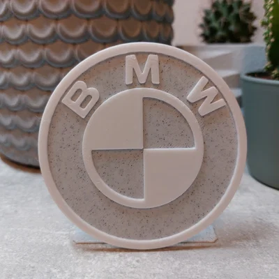 Mô hình logo BMW để bàn cực chất - In 3D dễ dàng tại nhà