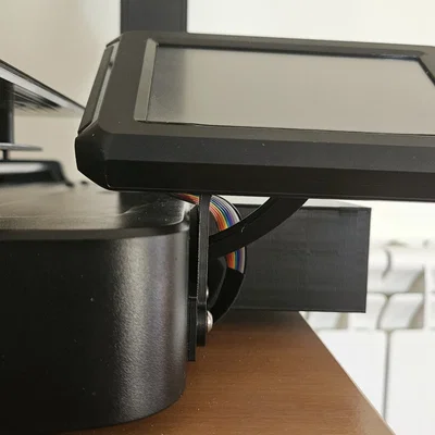 Giá đỡ màn hình Guppy cho Ender 3 V3 KE (có lỗ luồn dây ribbon)