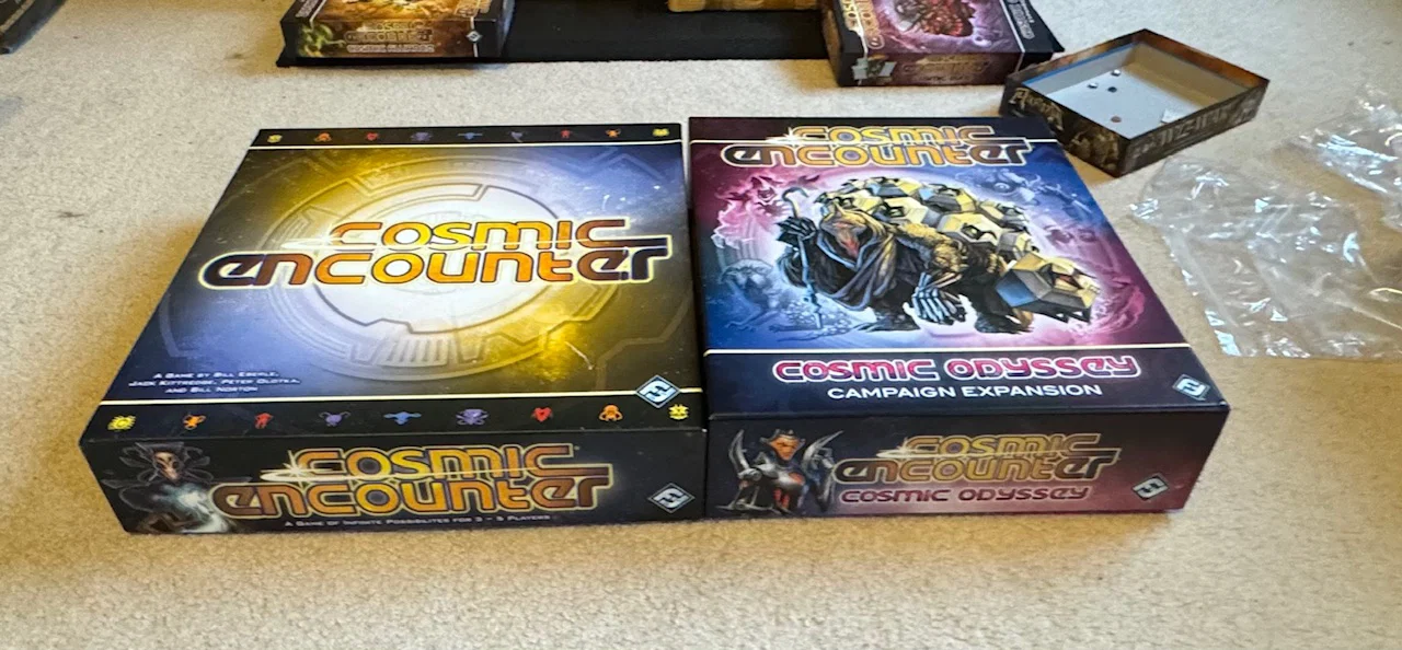 Insert Cosmic Encounter FFG (tới Odyssey, bài & powers bọc sleeve) - Image 2