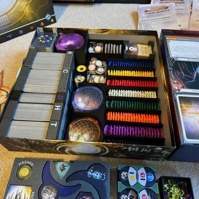 Insert Cosmic Encounter FFG (tới Odyssey, bài & powers bọc sleeve)