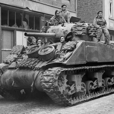 Xe tăng WW2 M4 Sherman (ww2 m4sherman tank)