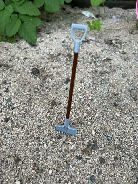 Rýč tỉ lệ 1:10 & 1:12 cho RC car/xe mini (spade) - Image 1