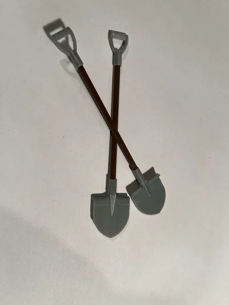 Rýč tỉ lệ 1:10 & 1:12 cho RC car/xe mini (spade) - Image 5