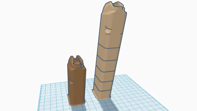 Mô hình băng đạn mở rộng (Extended Mag) cho đồ chơi 3D - Image 2