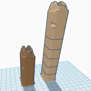 Mô hình băng đạn mở rộng (Extended Mag) cho đồ chơi 3D