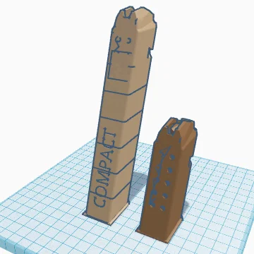 Mô hình băng đạn mở rộng (Extended Mag) cho đồ chơi 3D