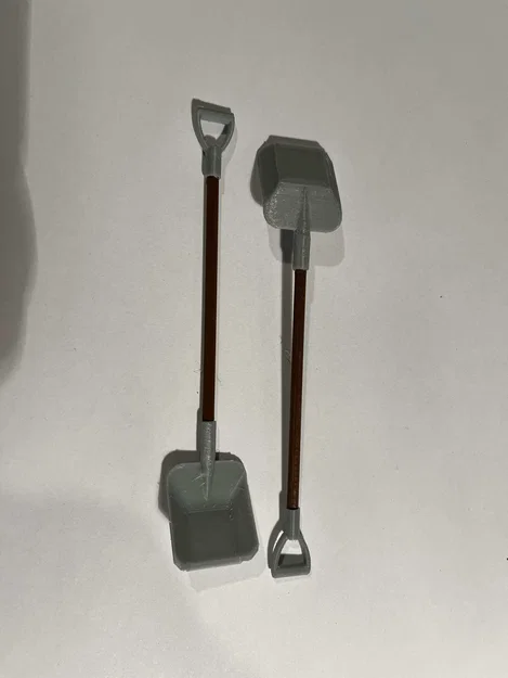 Xẻng (Lopata) tỉ lệ 1:10 & 1:12 cho RC car/auto mini - Image 3