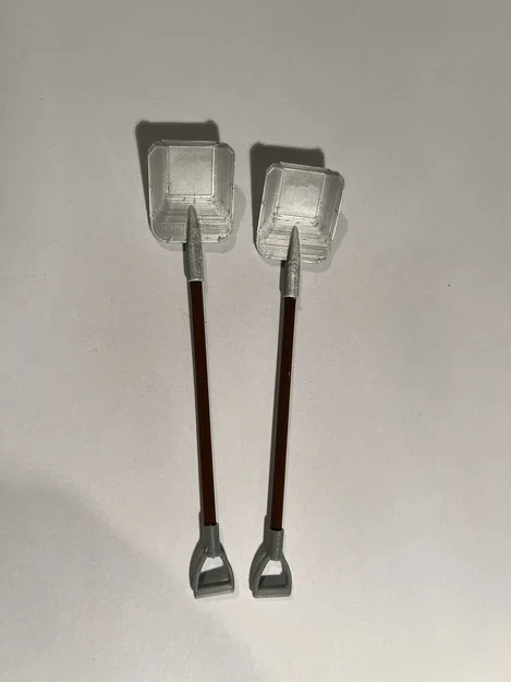 Xẻng (Lopata) tỉ lệ 1:10 & 1:12 cho RC car/auto mini - Image 4