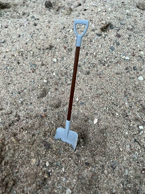 Xẻng (Lopata) tỉ lệ 1:10 & 1:12 cho RC car/auto mini - Image 5